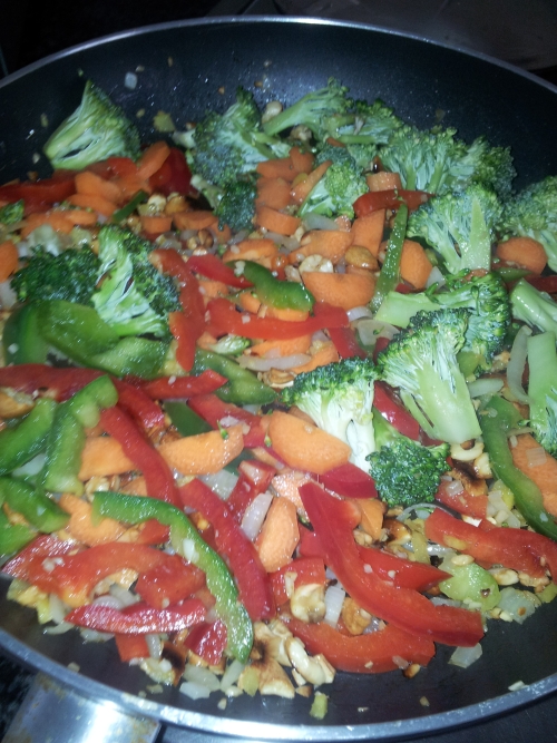 The veggies