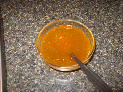 Spicy Orange Sauce - for dipping