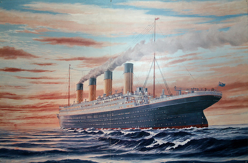 The Titanic, which took so many lives when she sank in the North Atlantic, became a symbol of my own father's death. The motion picture was actually a cathartic event which forced me to deal with the first stages of grief. .