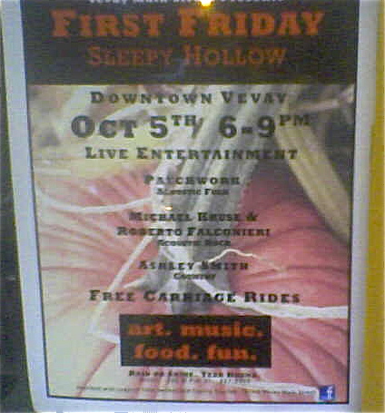 The Vevay Main Street's Sleepy Hollow First Friday set the stage for Michael Kruse and Roberto Falconieri, as well as other acts The Vevay Main Street's Sleepy Hollow First Friday set the stage for Michael Kruse and Roberto Falconieri, as well as other acts