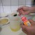 Add all liquids together. Add all liquids together.