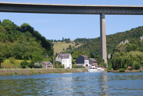 Dinant: Charlemage Viaduct over the Meuse