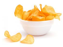 Potato chips aka crisps 