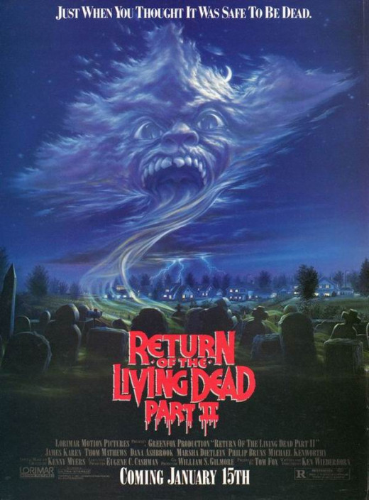 Return of the Living Dead II (1988) poster