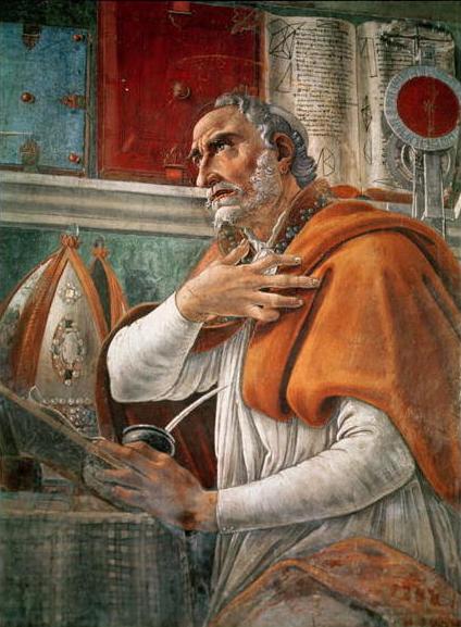 Saint Augustine Portrait by Sandro Botticelli (1445–1510)