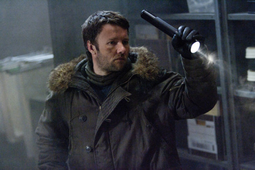 Carter surveys some'thing'. Helicopter pilots seem to be the best nemesis for The Thing