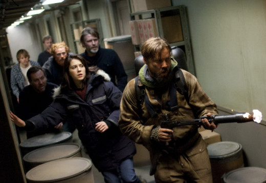 The set design in The Thing is very well done