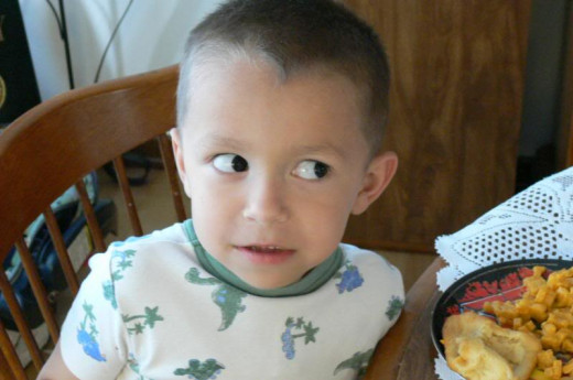At six-years-old, just starting talking within the last year, riverted eye contact often, just potty trained six months prior, excessively violent behaviors