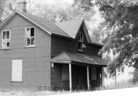 Abandoned C.N.R. Station Master's house, Port Union