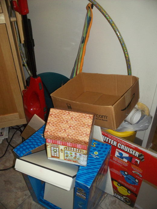 I really did throw out some stuff... really!
