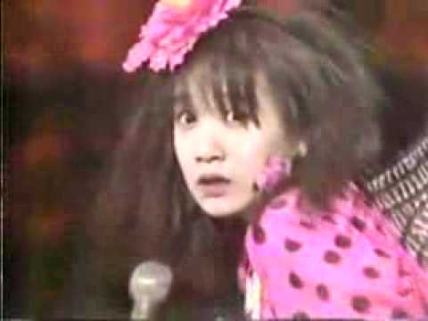 Jun Togawa in a pink insect dress