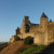 Carcassonne Castle at sunset  
