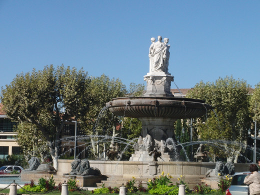 Fountain in Aix en Provence
