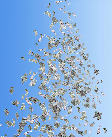 Money Ascending to Heaven