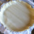 Bought pie crust with its paper on in the 9" tart pan
