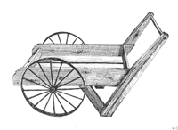 Peddler cart hardware and plans