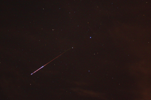 Could meteors like this one cause EVPs?