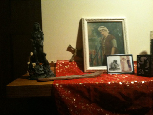 Samhain Ancestor Altar