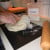 Remove from bowl and knock back and knead the dough by hand