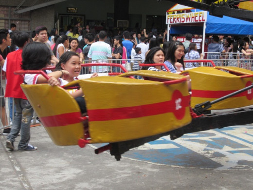 went the octopus ride...