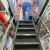 Traveling up one of the stairways inside Traveling up one of the stairways inside