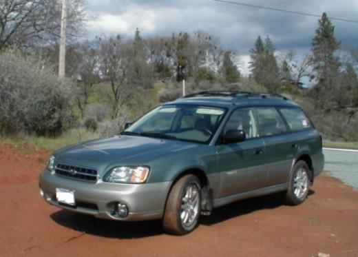My original, underpowered '01 Subaru -         I really loved the look!