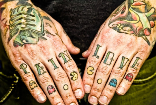 Tattoos on the hands, neck, and face place a candidate at high risk of being rejected for job placement. 