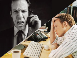Irate customer are a part of the job