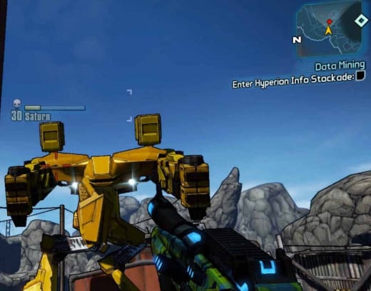 Borderlands 2 bring the right weapons and tactics to defeat Saturn