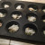 Crab and spinach mini quiche recipe - ready to pour egg mixture over the top Crab and spinach mini quiche recipe - ready to pour egg mixture over the top