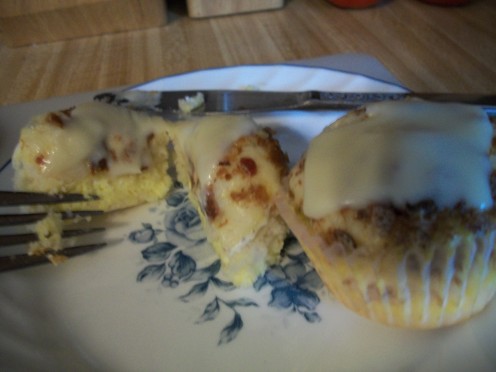 Mmmm... bacon, egg, biscuit and cheese :)