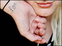Ashlee Simpson Tattoos