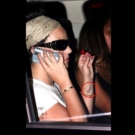 Britney Spears Tattoos