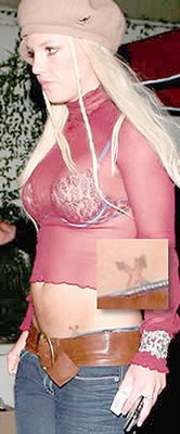 Britney Spears Tattoos