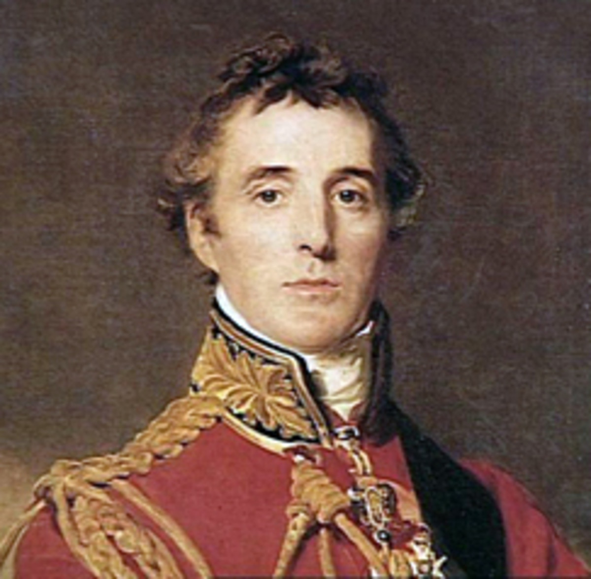 Arthur Wellesley, the Duke of Wellington, the commander of the British, Dutch and German forces. 