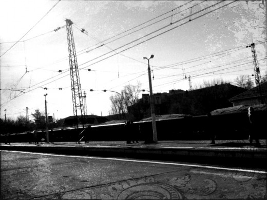 Moscow suburban station