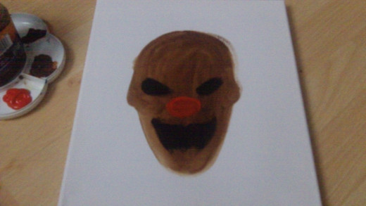 Paint that red Clown nose.