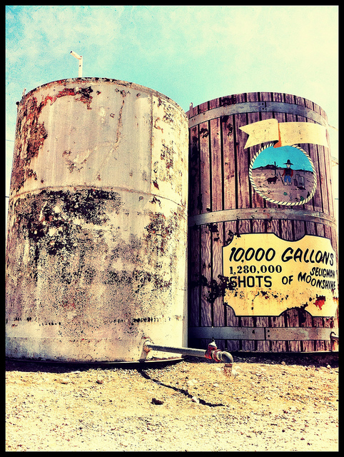 Supposedly equal to 1.28 million shots, this Seligman attraction can be found just past Flagstaff along Route 66