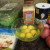 Ingredients for egg frittata: eggs, potato, spinach, salt, garlic powder and string cheese Ingredients for egg frittata: eggs, potato, spinach, salt, garlic powder and string cheese
