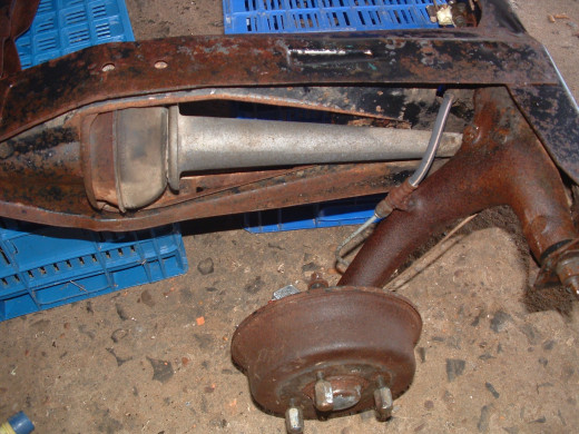 Rear suspension assembly