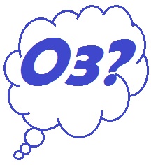 o3 is the chemical symbol for ozone.  It describes the chemical make up of ozone as three oxygen molecules.