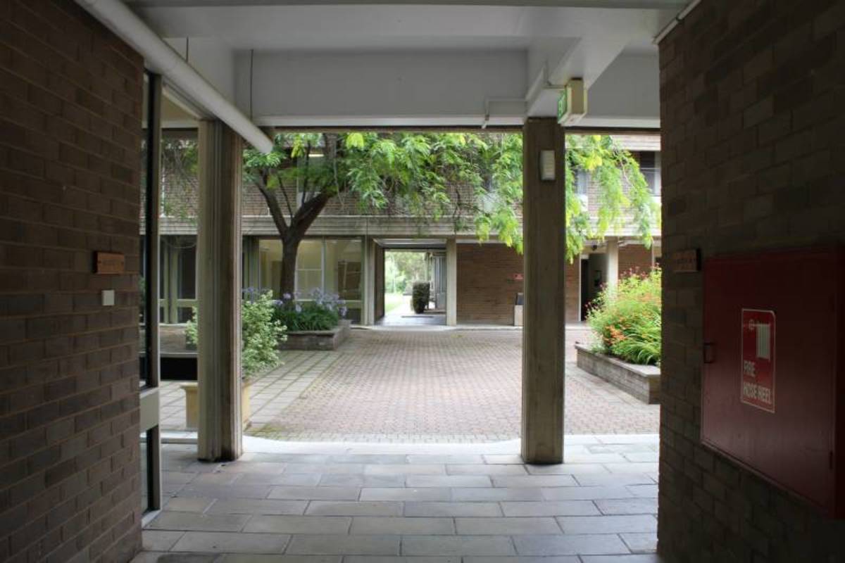 Ursula Hall Courtyard