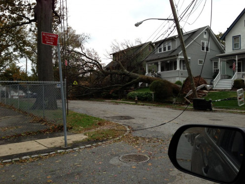 the effects of Hurricane Sandy 