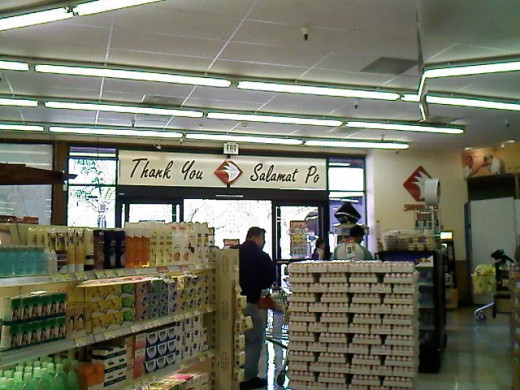 And now its time to go, heading on the cashiers.