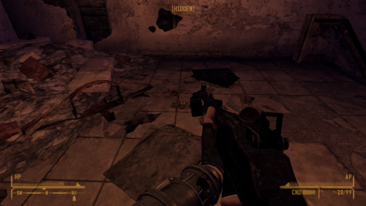 A disarmed bear trap.
