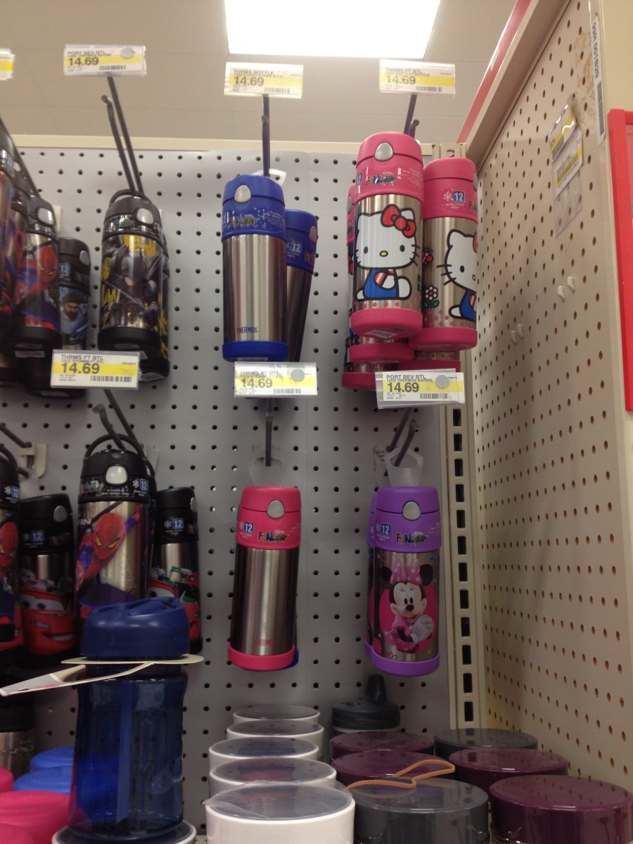 Thermos styles vary, allow your child to help choose one they like.  This will make lunch enjoyable. 