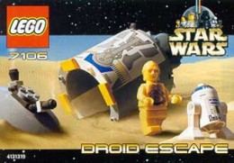 Lego Star Wars Droid Escape 7106 Box 