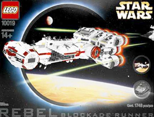 Rebel Star Wars Blockade Runner 10019 Box