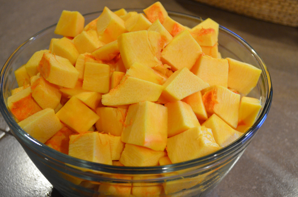 How to prepare a pumpkin for cooking in soup