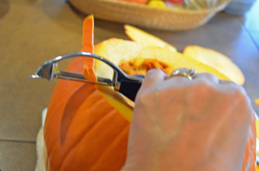 You can also use a vegetable peeler.